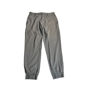 Uniqlo Men Dry Stretch Jogger Pants Gray Size Medium